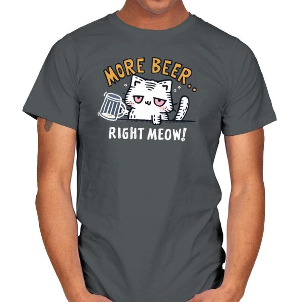 More Beer Right Meow - Mens Sale - Image 2