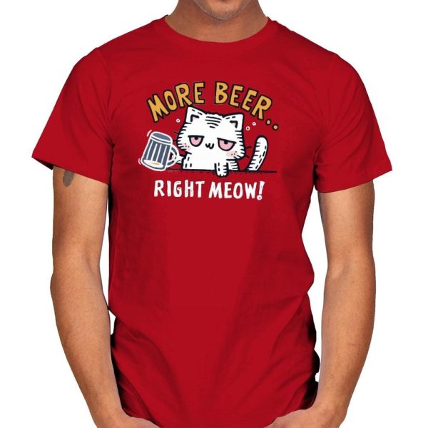 More Beer Right Meow - Mens Sale - Image 5