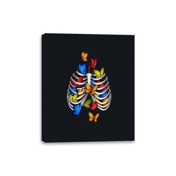 Butterflies In My Stomach - Canvas Wraps For Discount
