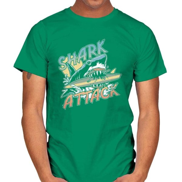 Great White Shark Attack - Mens Discount - Image 4