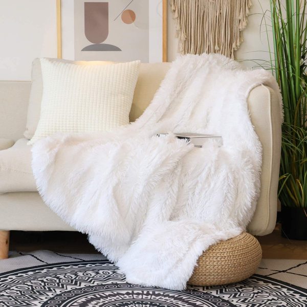 Decorative Extra Soft Faux Fur Throw Blanket Via Amazon For Cheap