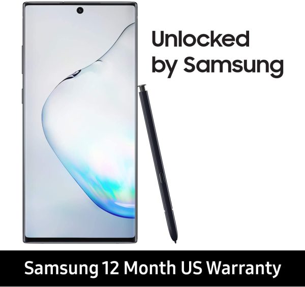 Samsung Galaxy Note 10+ Factory Unlocked Cell Phone with 256 GB Via Amazon For Sale
