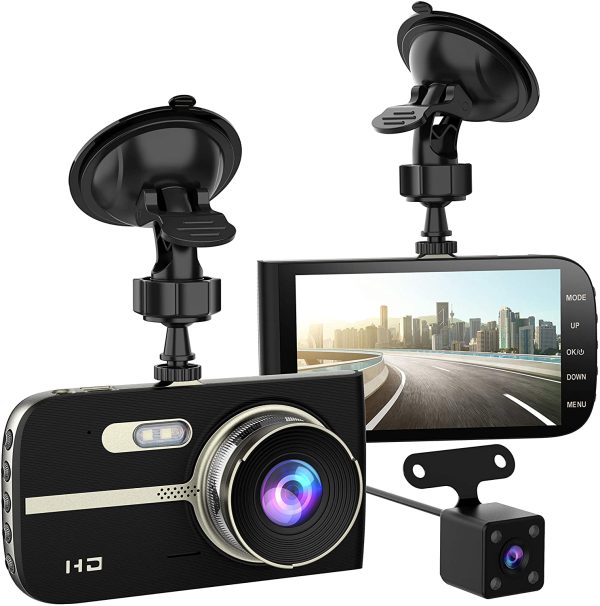 Full HD 1080P Dash Cam Front and Rear Via Amazon For Sale