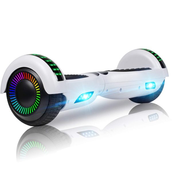 Two-Wheel Self Balancing Hoverboard with Bluetooth and Lights Via Amazon For Sale