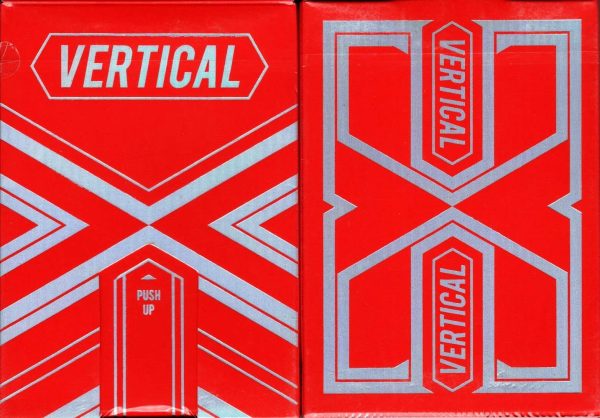 Vertical Red Playing Cards TWPCC Fashion