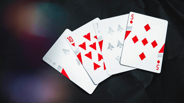 Vertical Red Playing Cards TWPCC Fashion - Image 3